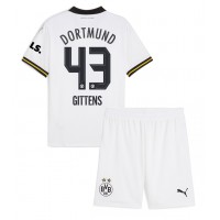 Camiseta Borussia Dortmund Jamie Bynoe-Gittens #43 Tercera Equipación Replica 2024-25 para niños mangas cortas (+ Pantalones cortos)